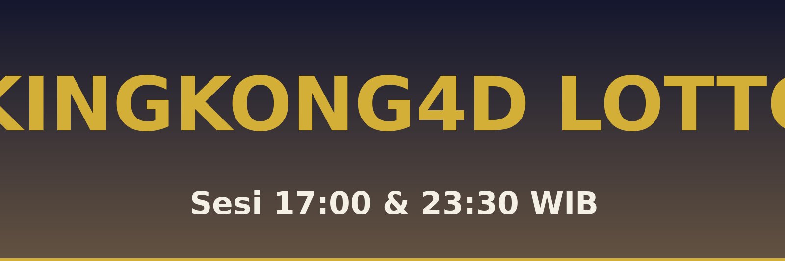 Kingkong4D Lotto Rengat